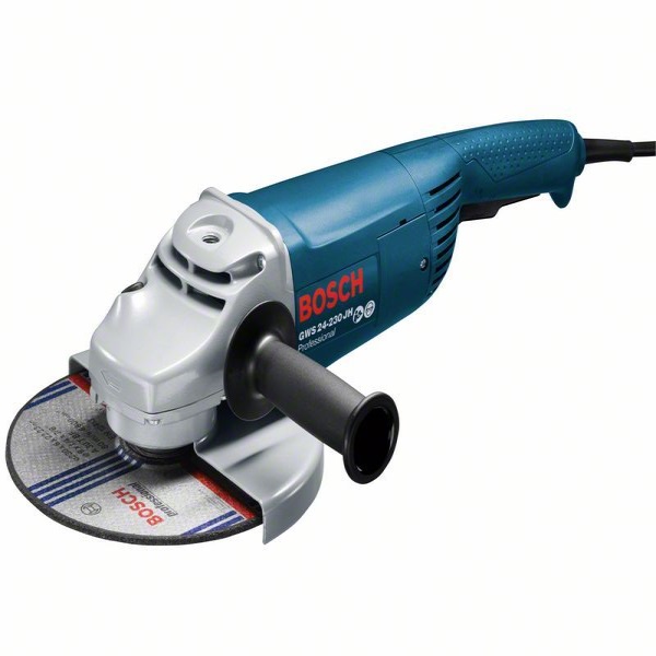 Ушм 230 мм. Шлифмашина угловая Bosch GWS 24-230 JH 0601884203. Угловая ш.м (230) GWS 24-230 Н Bosch (мощность 2400вт, диск 230мм, 6500об/мин, 5,2кг). GWS 24-230 H. УШМ GWS 24-230 JH.