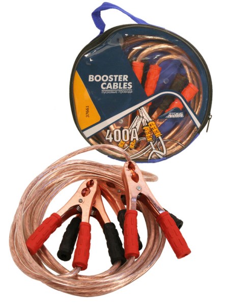 Провода пусковые Nova Bright 400 А силиконовые в сумке 37661